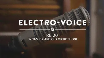 Динамический кардиоидный микрофон Electro-Voice RE-20 | Демонстрационное видео реверберации