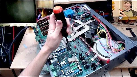 Taking apart an ElectroVoice P3000RL amplifier for repair! 🔴 LIVE