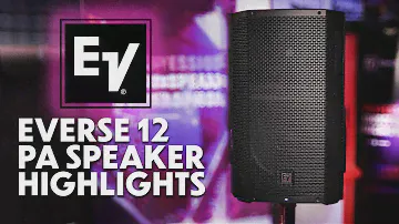 Electro Voice Everse 12 Active Speaker | Quick Look