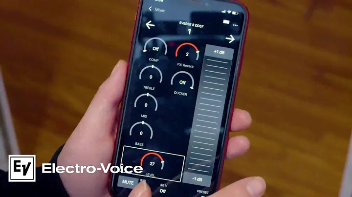 Electro-Voice EVERSE 8 Review Part 2: Set-Up + App Control with Ariel Bui