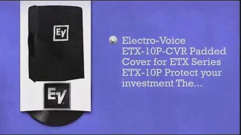 Electro-Voice ETX-10P-CVR - DJkit.com