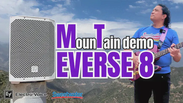 Electro Voice Everse 8 Mountain Demo!