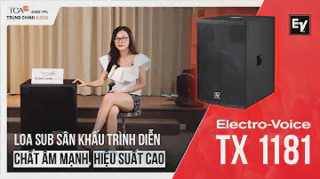Loa Siêu Trầm (Subwoofer) Electro-Voice (EV) Tour-X TX1181